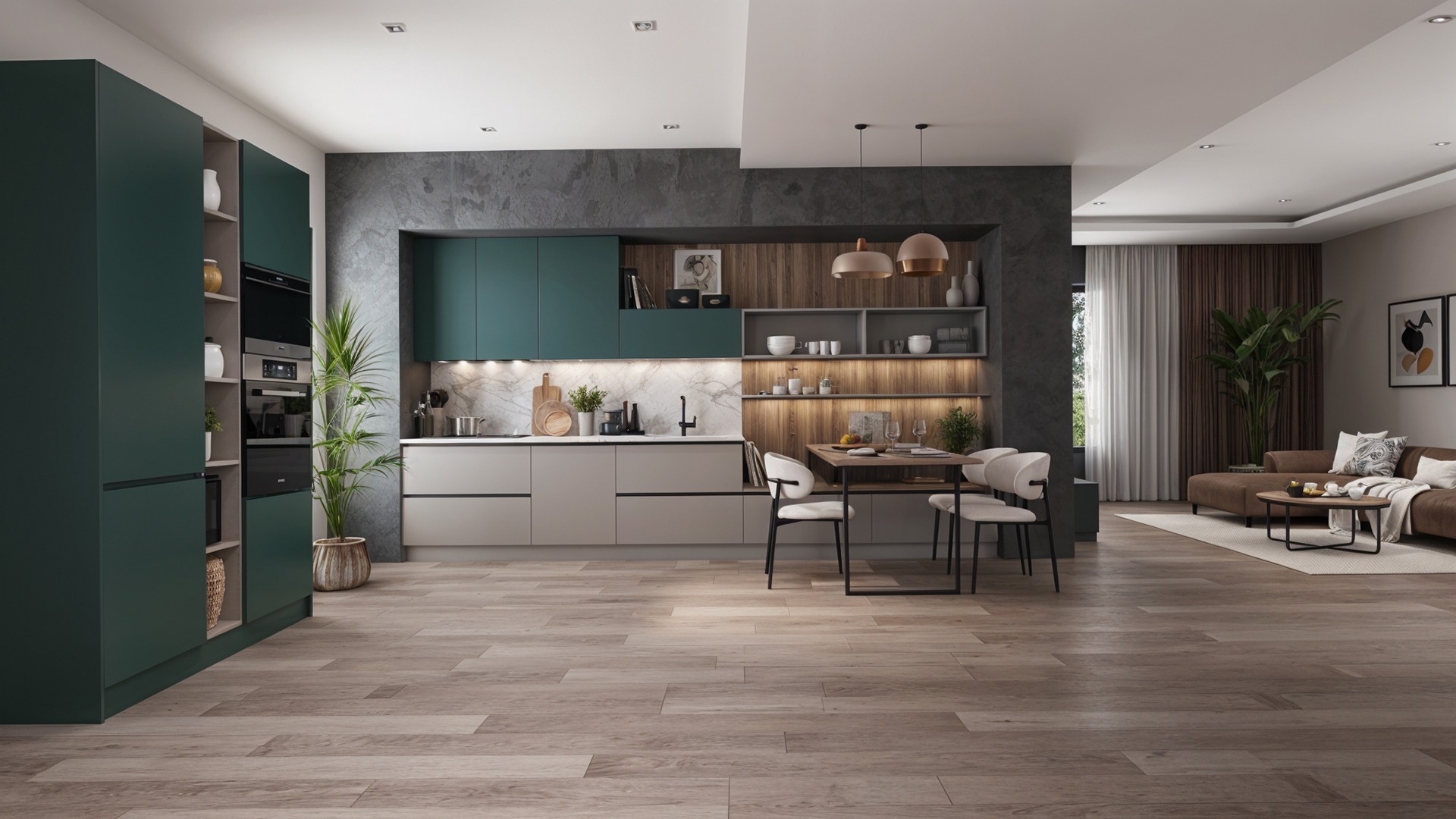 Cuisines chaleureuses et cosy / Solutions de rangements fonctionnelles au quotidien