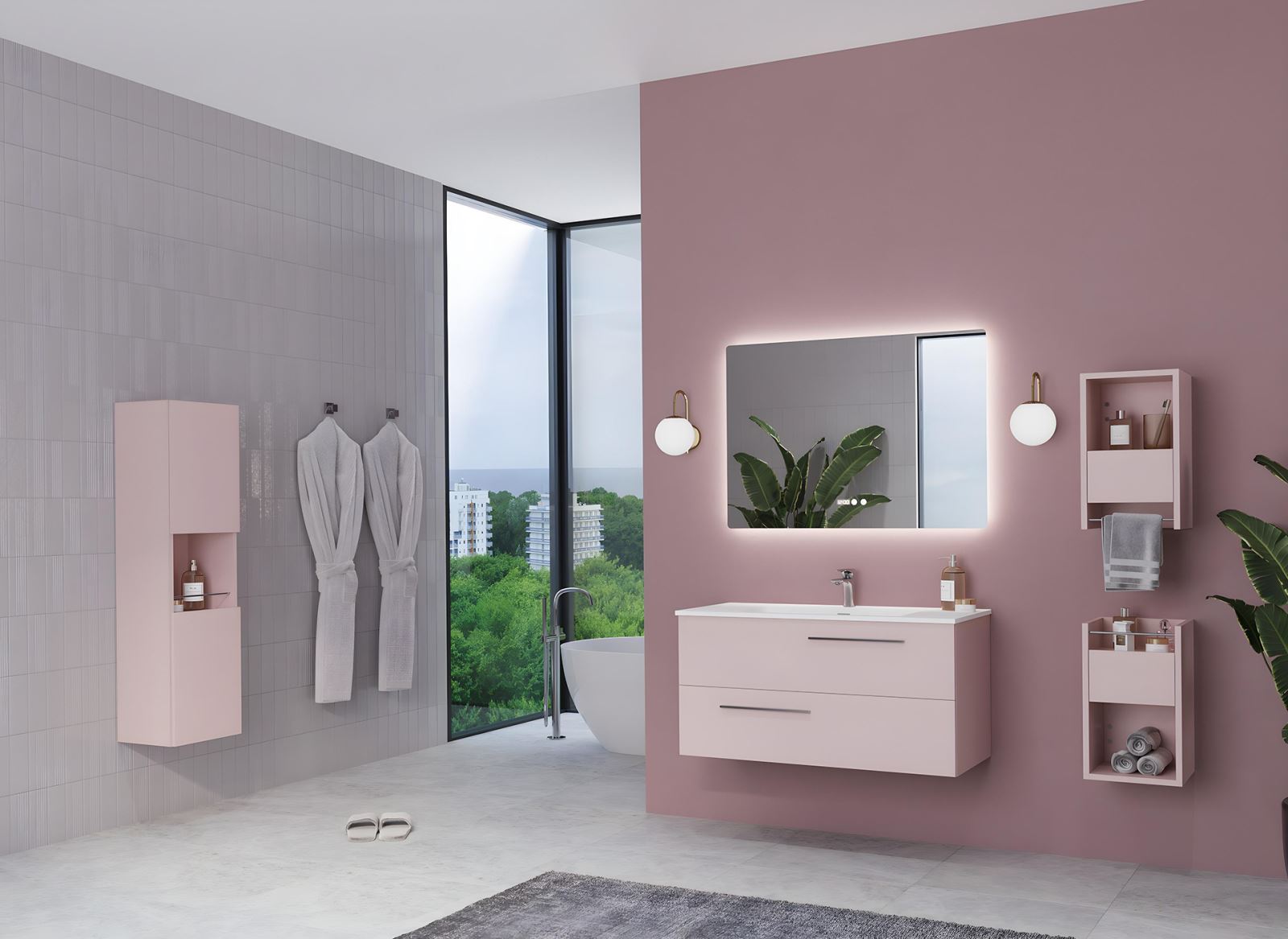 Les dernières tendances de meubles de salle de bain en 2025