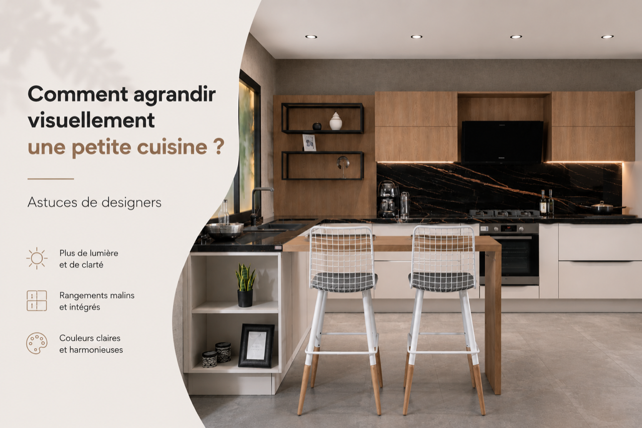 Petite cuisine à Lyon: astuces pour l’agrandir visuellement
