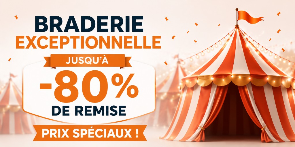 Grande Braderie Exceptionnelle - Evdema France