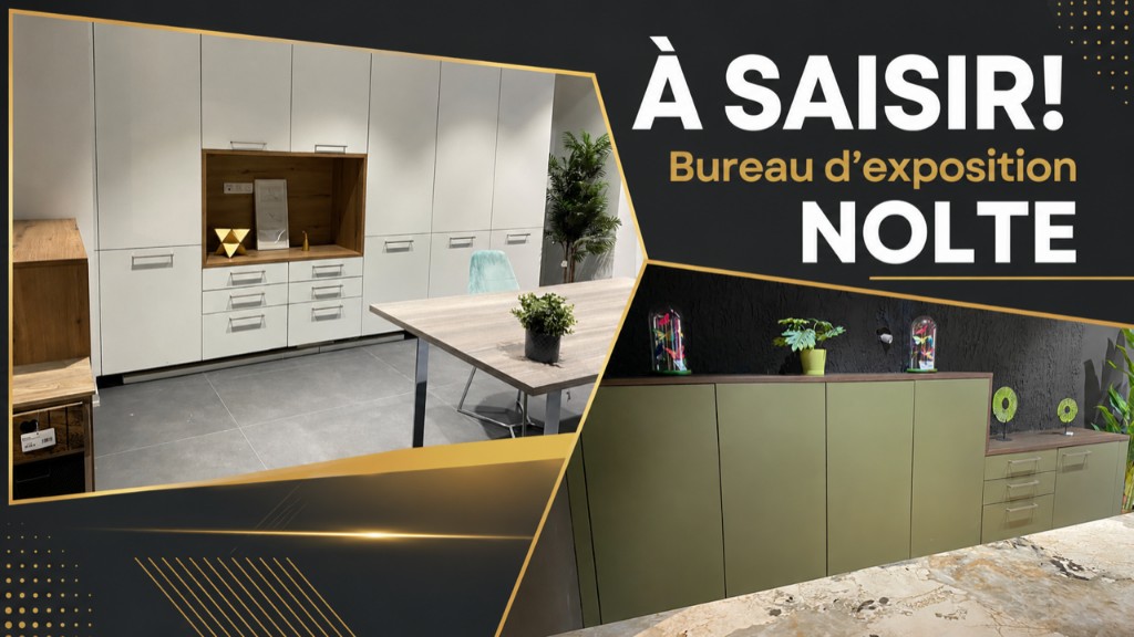 Meubles de bureau d'exposition NOLTE - Evdema France