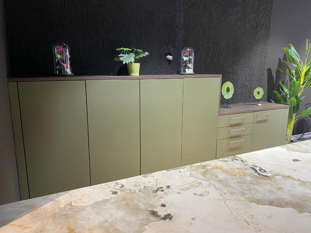 Meubles de bureau NOLTE finition olive - Evdema France